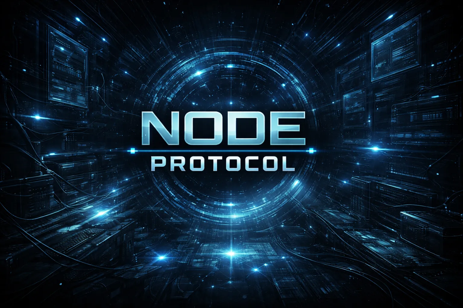 NODE: PROTOCOL Key art / background